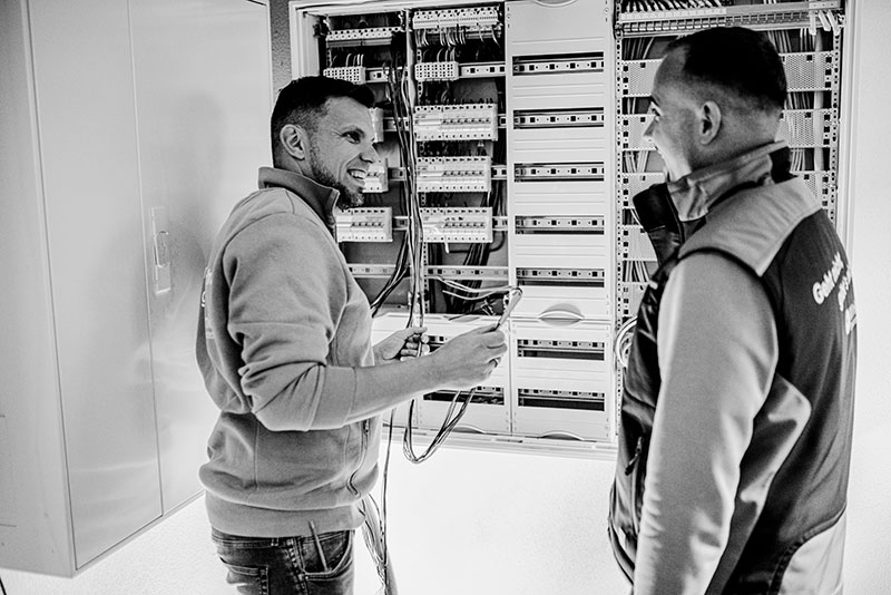 Elektroinstallation Verteilerkasten