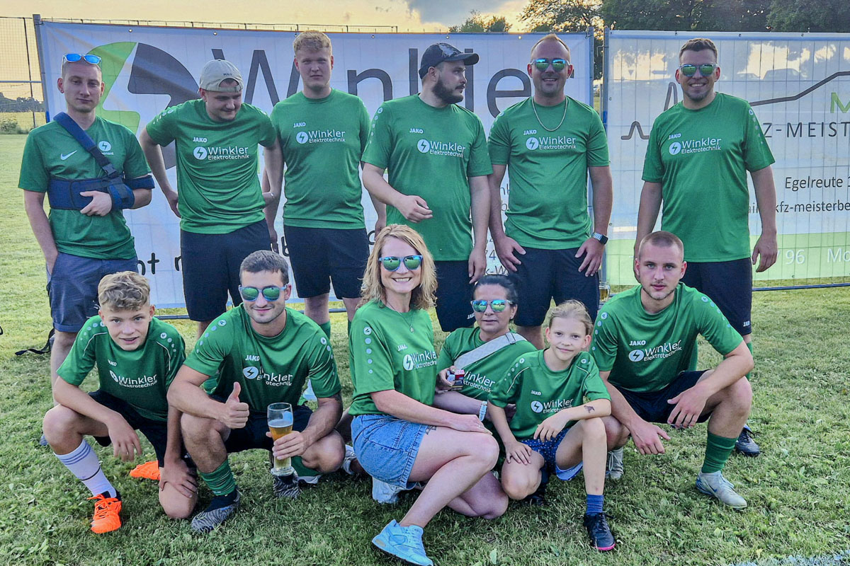 Teamausflug Fußballspiel