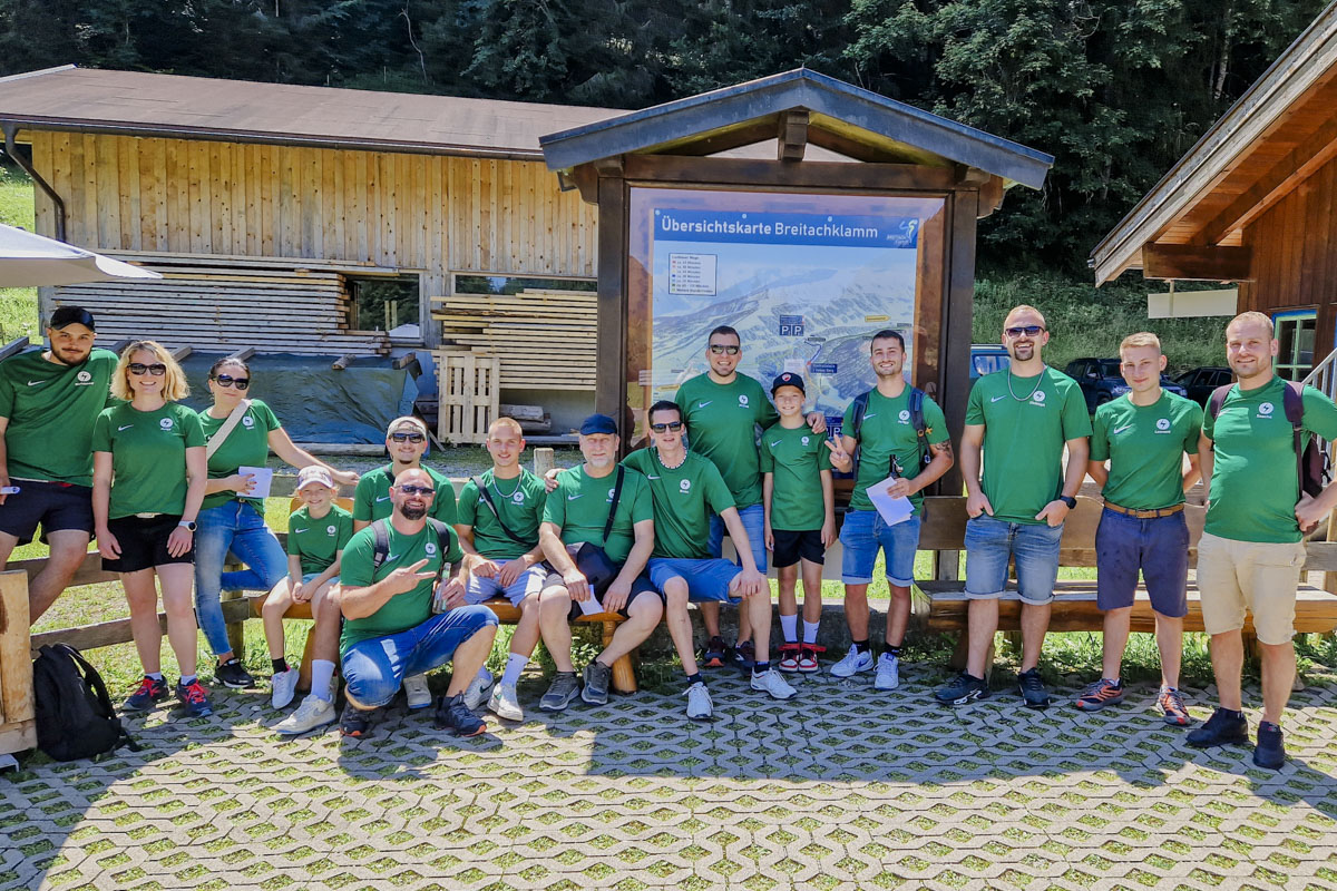 Teamausflug Winkler Breitachklamm