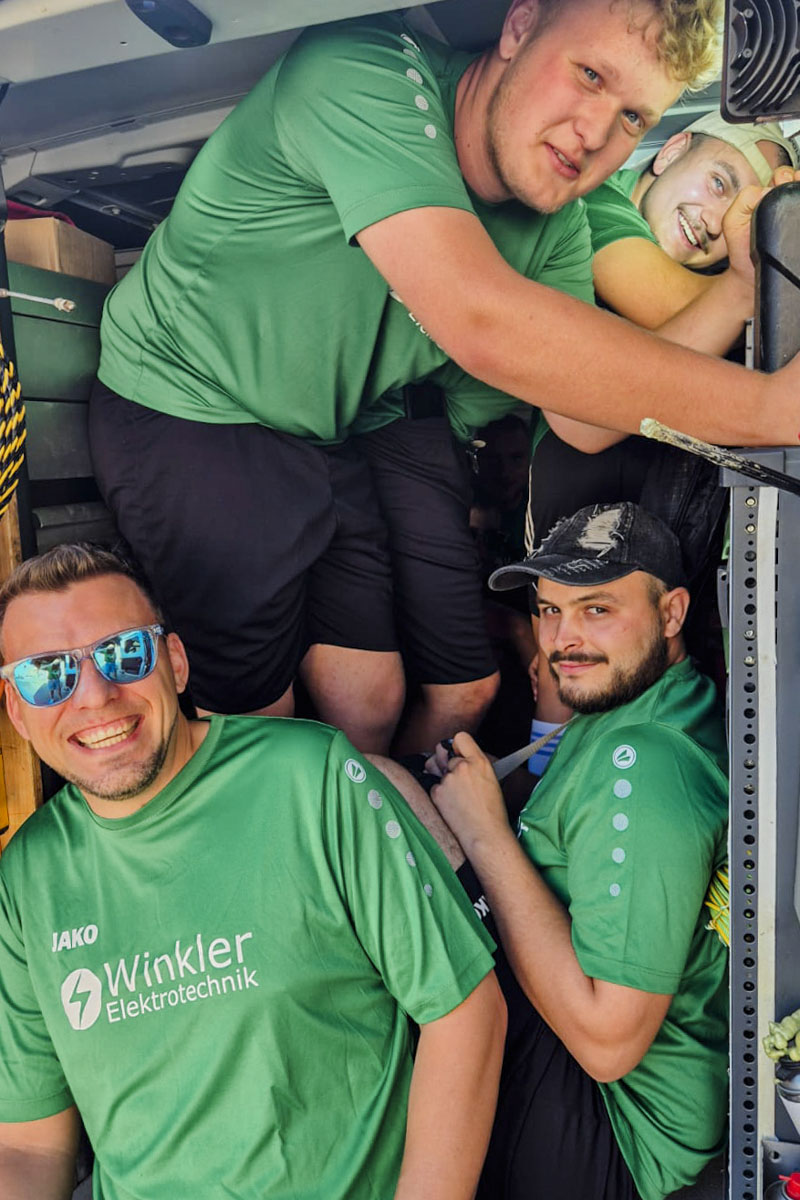 Teamausflug Lustiges Foto