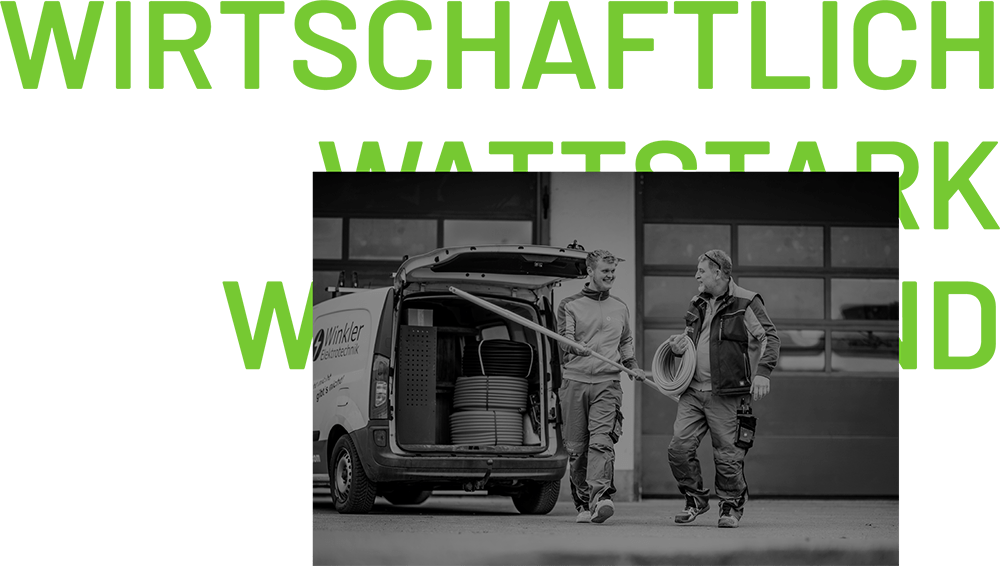 Wirtschaftlich wattstark