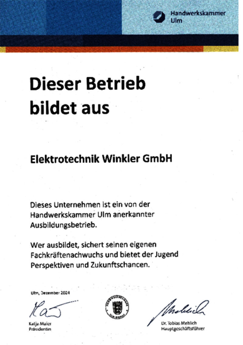 Handwerkskammer Ulm - Wir bilden aus