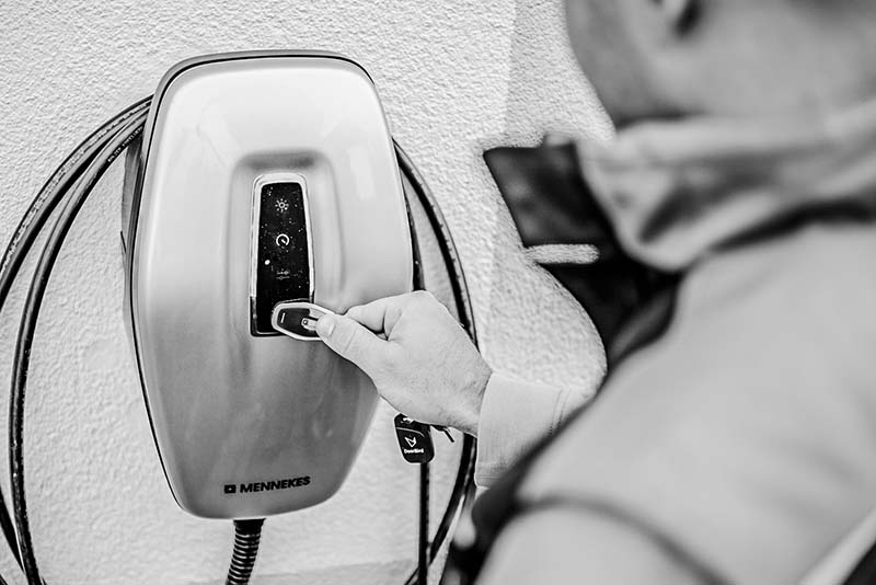 E-Mobilität Ladestation Installation