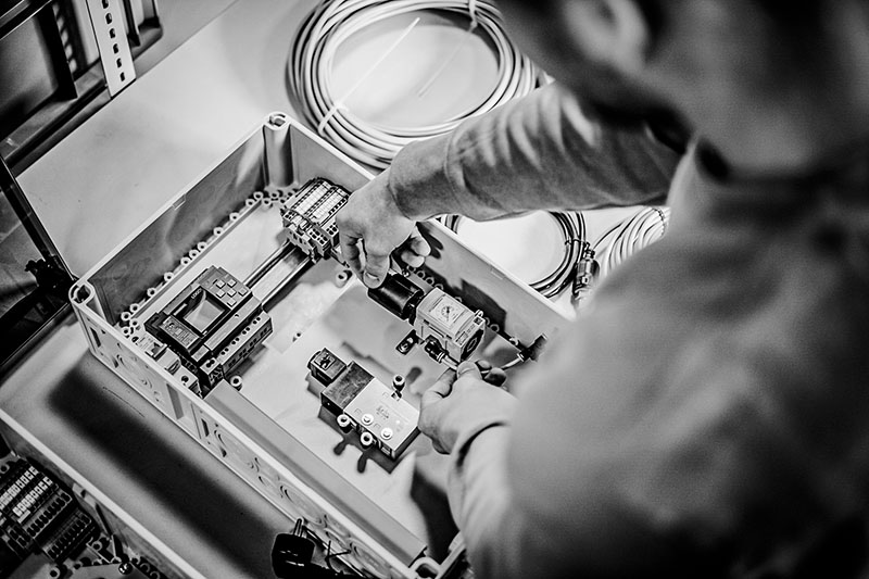 Energieversorgung Aufbau